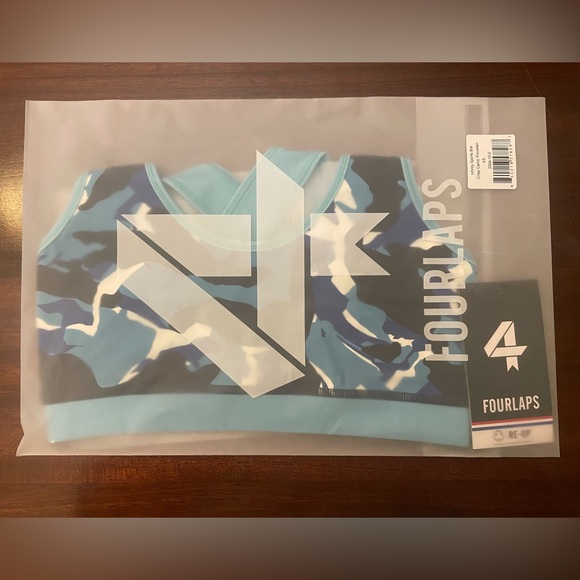 Fourlaps Infinity Sports Bra Crisp Camo/Porcelain - Picture 6 of 6